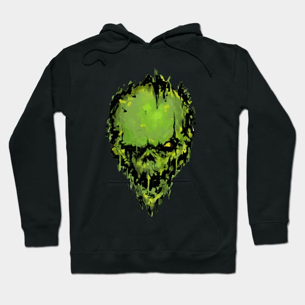 zombie head Hoodie by GAlexV